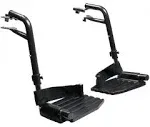 Graham-Field 90763030 Everest & Jennings Footrest with Composite Footplate, Pair