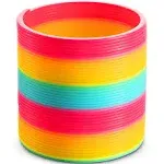 Bedwina Jumbo Rainbow Coil Spring Toy 6 Inch giant Magic Spring Toys for Kid