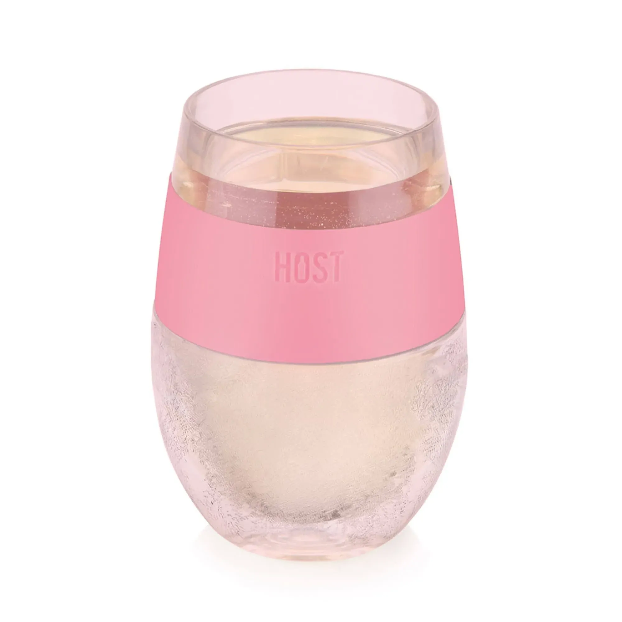 Wine Freeze Cooling Cup Host Color: Pink