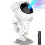 Astronaut Light Projector, Star Projector Galaxy Night Light for Bedroom LED Starry Nebula Night Light with Timer and Remote, Gift for Kids Adults