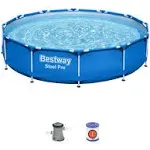 Bestway Steel Pro 12' x 30" Round Above Ground Pool Set