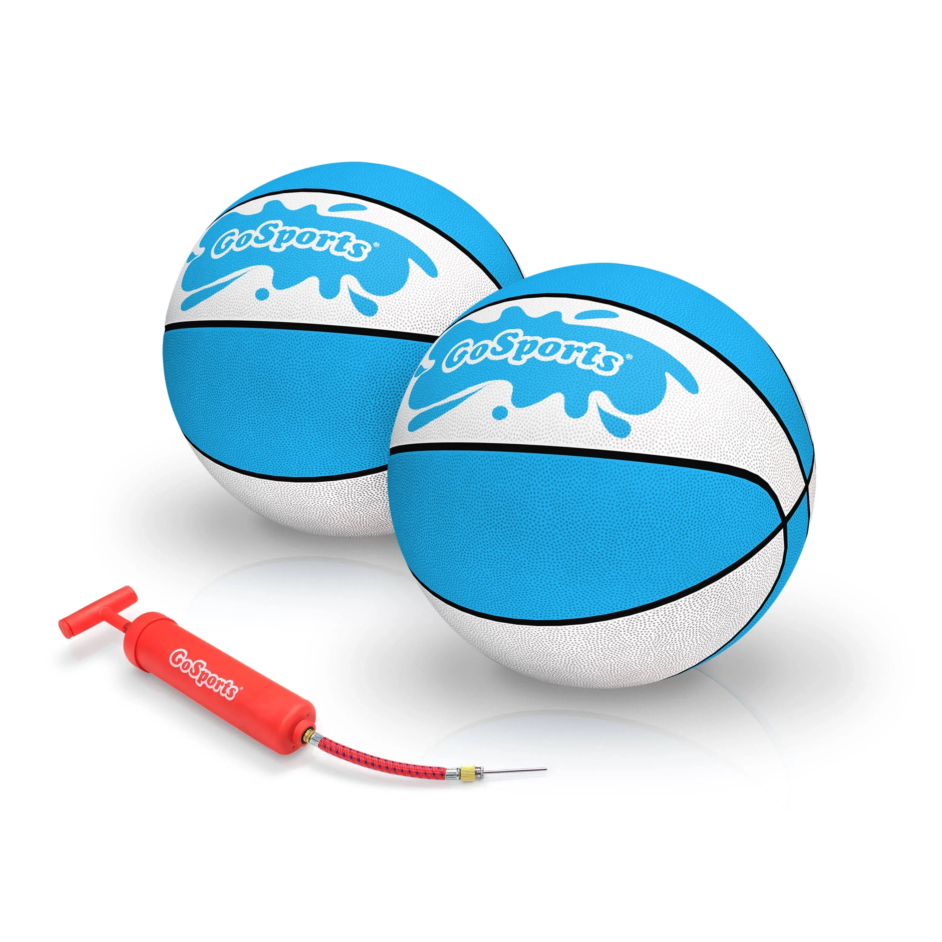 GoSports - Water Basketball Anti Slip Swimming Pool Hoop Ball, Size 3 (2 Pack)