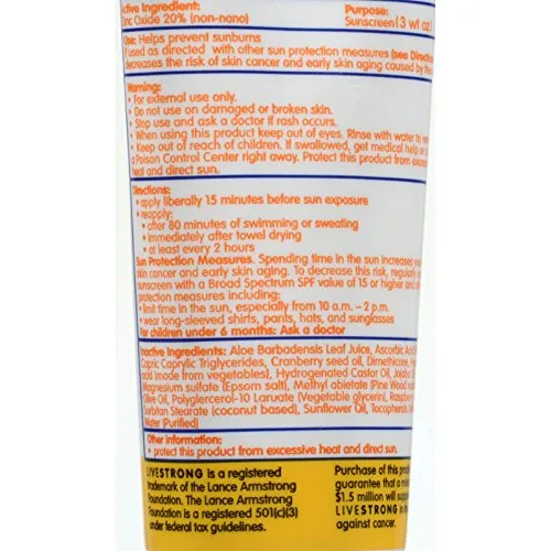 Thinkbaby Safe Sunscreen SPF 50+ 3OZ