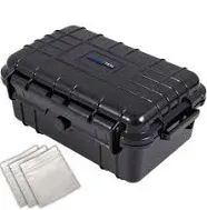 CLOUD/TEN Medium Smell Proof Case 8 inch Odor Resistant Storage Stash Box