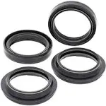 All Balls Racing 56-137 Fork & Dust Seal Kit Compatible with/Replacement for Honda Kawasaki Suzuki Yamaha