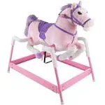 Ponyland Spring Horse with Sound - Pink