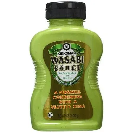 Kikkoman, Wasabi Sauce, 9.25oz Bottle (Pack of 2)