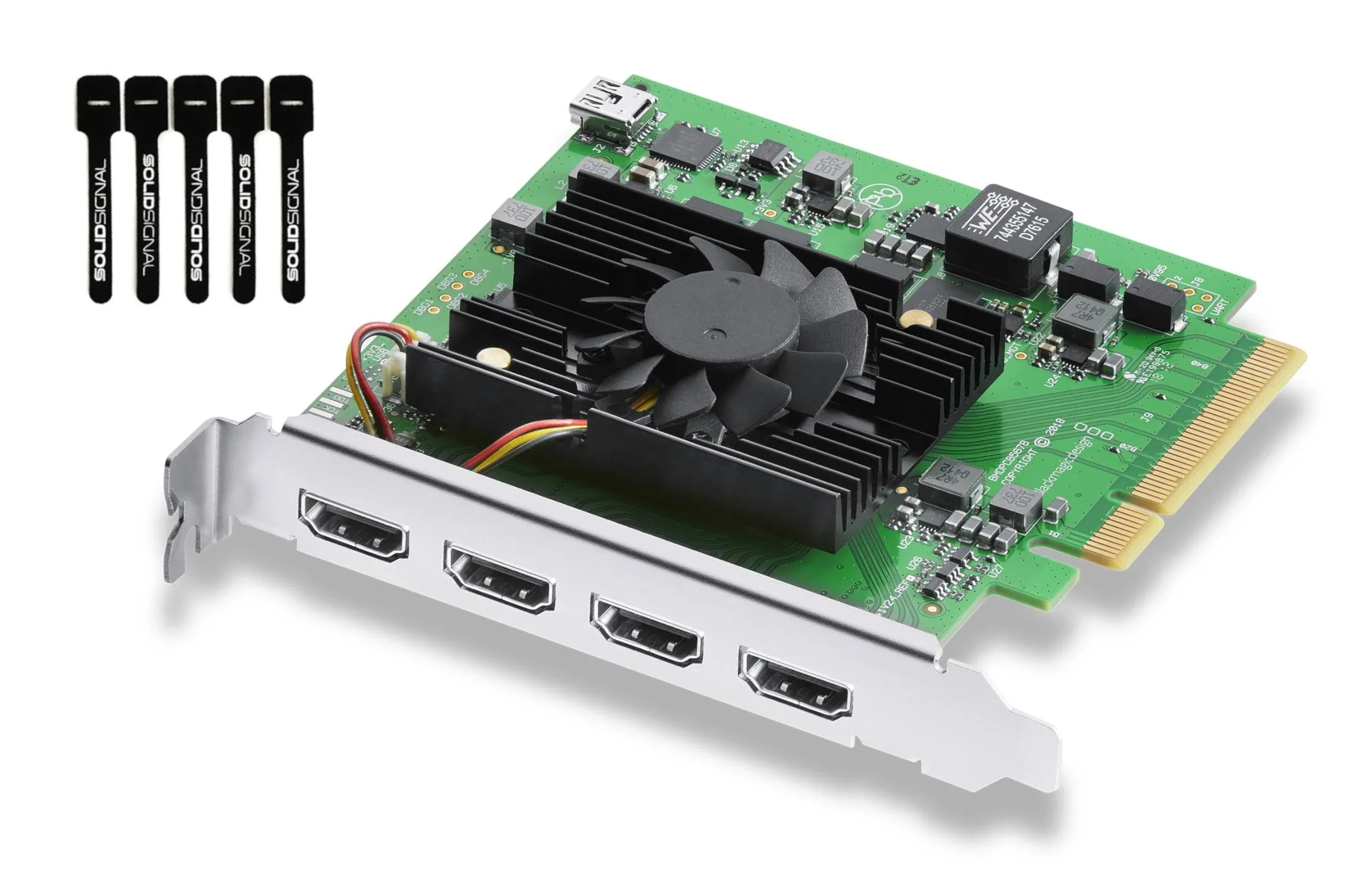 Blackmagic Design DeckLink Quad HDMI PCIe Capture Card