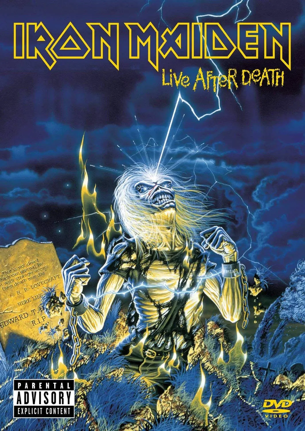 Iron Maiden Live After Death 2008 DVD Set Explicit (Free Shipping) 