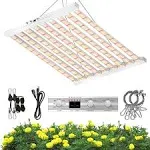  620W LED Grow Light 4×6ft Daisy Chain Dimming Full Spectrum Grow Light for 