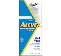 Alevex Pain Relieving Lotion, Max Strength, Menthol - 2.5 oz