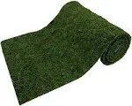 Farmoo Moss Table Runner Preserved Moss Mat for Crafts Wedding Party Decor