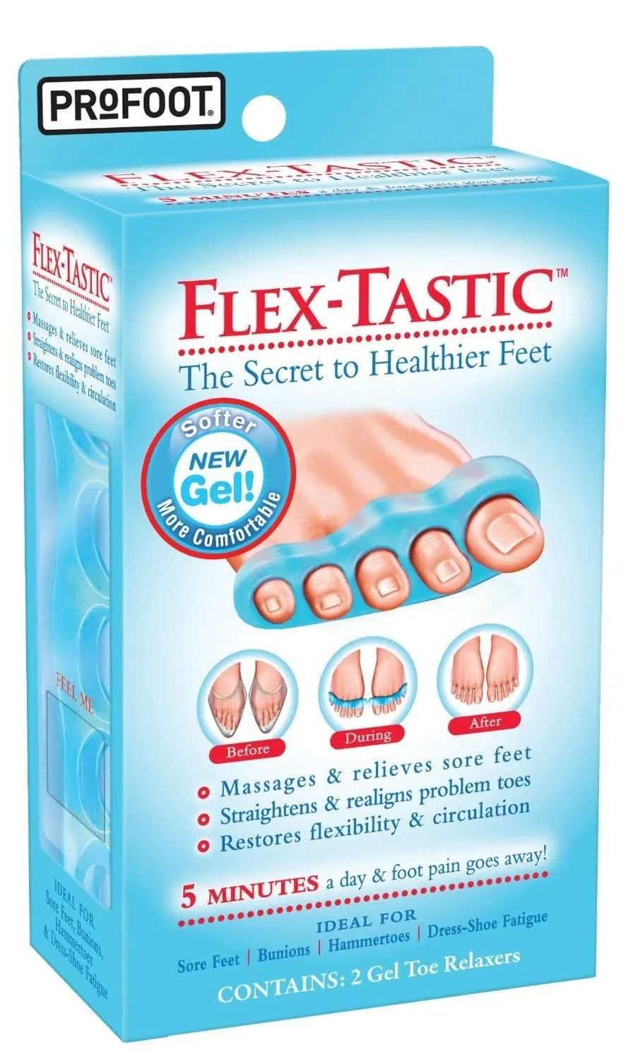 ProFoot Flex-Tastic Exerciser 2 Each 