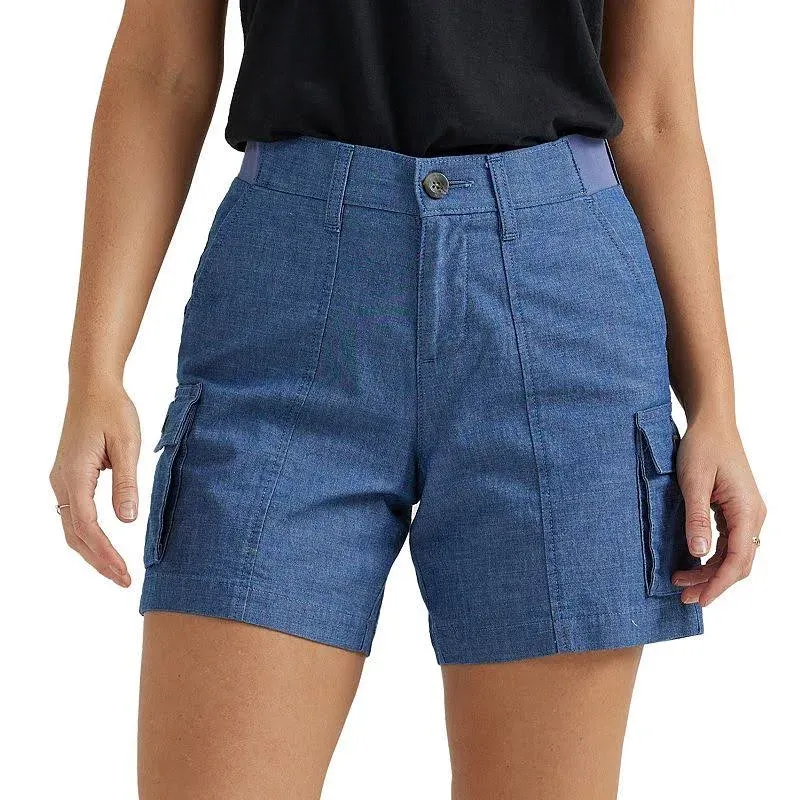 Lee Women's Ultra Lux Comfort with Flex-To-Go Cargo Short