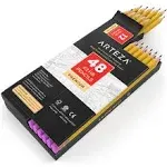 ARTEZA HB Pencils #2, Pack of 48, Wood-Cased Graphite Pencils in Bulk,