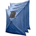 Clam Quick-Set Screen Tent Wind & Sun Panel, Accessory Only, Blue (3 Pack)