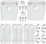 Igloo Cooler Plastic Parts Kit - 2 Latches, 3 Hinges, Latch Post & Screws