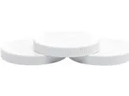 | 110/400 Plastic Lids | 110mm Caps w/Leak Proof Liner | For Large Glass or P