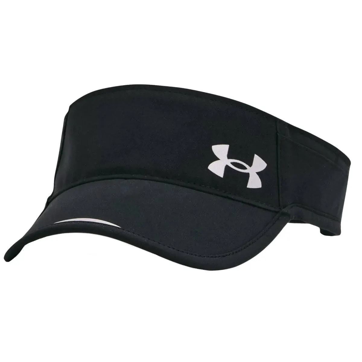 NWT Women&#039;s Under Armour 1361543-001 UA Launch Run Visor Black OSFM