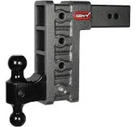 Gen-Y Hitch GH-1714 Mega Duty 9&#034; Drop Hitch w/ Dual Ball 3&#034; Receiver 32K lbs