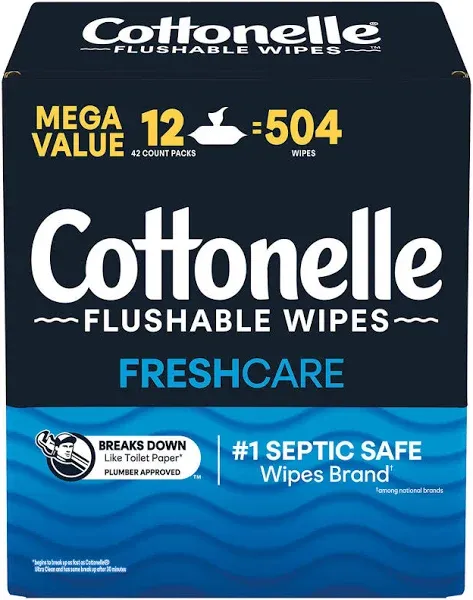 Cottonelle Fresh Care Flushable Cleansing Cloths