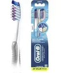 Oral-B CrossAction Deep Reach Manual Toothbrush, Soft, 2 count Color Vary 4 ROWS