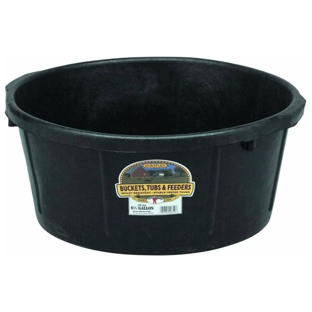 PAN 6.5 GALLON RUBBER