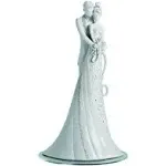 Wedding EMBRACE CAKE TOPPER Polyresin Bride Groom Figurine 63600, 8.75 In H X 5 In W X 4 In D - Contemporary - Decorative Objects And Figurines - by Story Book Kids Inc | Houzz