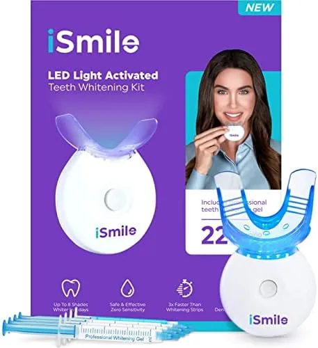 iSmile LED Teeth Whitening Kit White