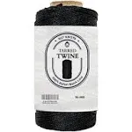 SGT Knots Tarred Twine - 100% Nylon Bank Line for Bushcraft, Netting, Gear Bundles, Home Improvement, Construction (#9, 1/4lb)