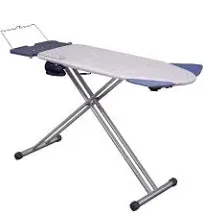 Mabel Home Extra-Wide Ironing Pro Board with Shoulder Wing Folding 8 Feature with + Extra Cover