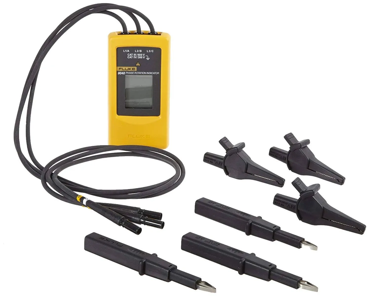 Fluke 9040 Digital Phase Rotation Indicator Tester Meters New Factory Sealed