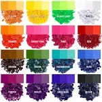 Candle Wax Dye Color Chips Soy Candles Making Kit Coloring Pack Supplies 16 Set