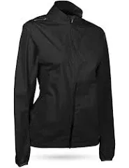 NWT WOMEN&#039;S SUN MOUNTAIN MONSOON JACKET, SIZE: XS, COLOR: BLACK (J507)