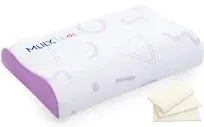 MLILY Kids Pillow for Sleeping, Adjustable Kids Memory Foam Pillow for Bed Set, Breathable and Pillows for Kids Boy Girl