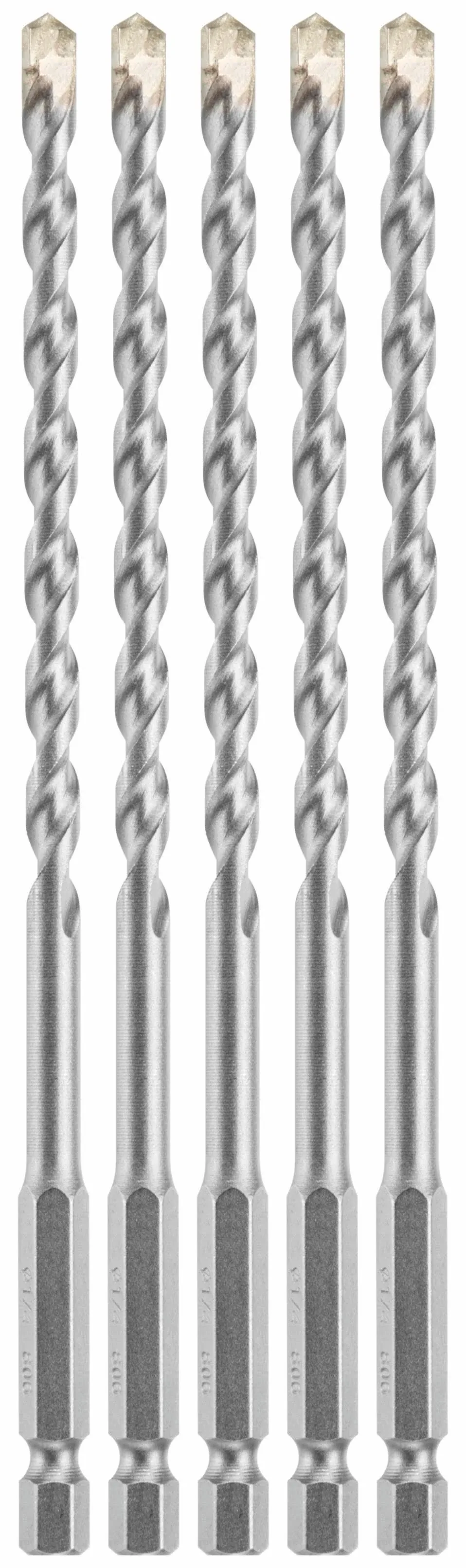 Bosch LBHX0045 Hammer Drill Bit, 1/4In, 6in Length