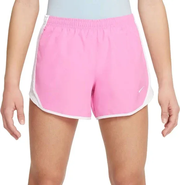 Nike Girl&#039;s Tempo Running Shorts PINK | WHITE M