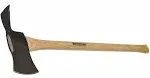 Pulaski Axe,36 in,Hickory Handle