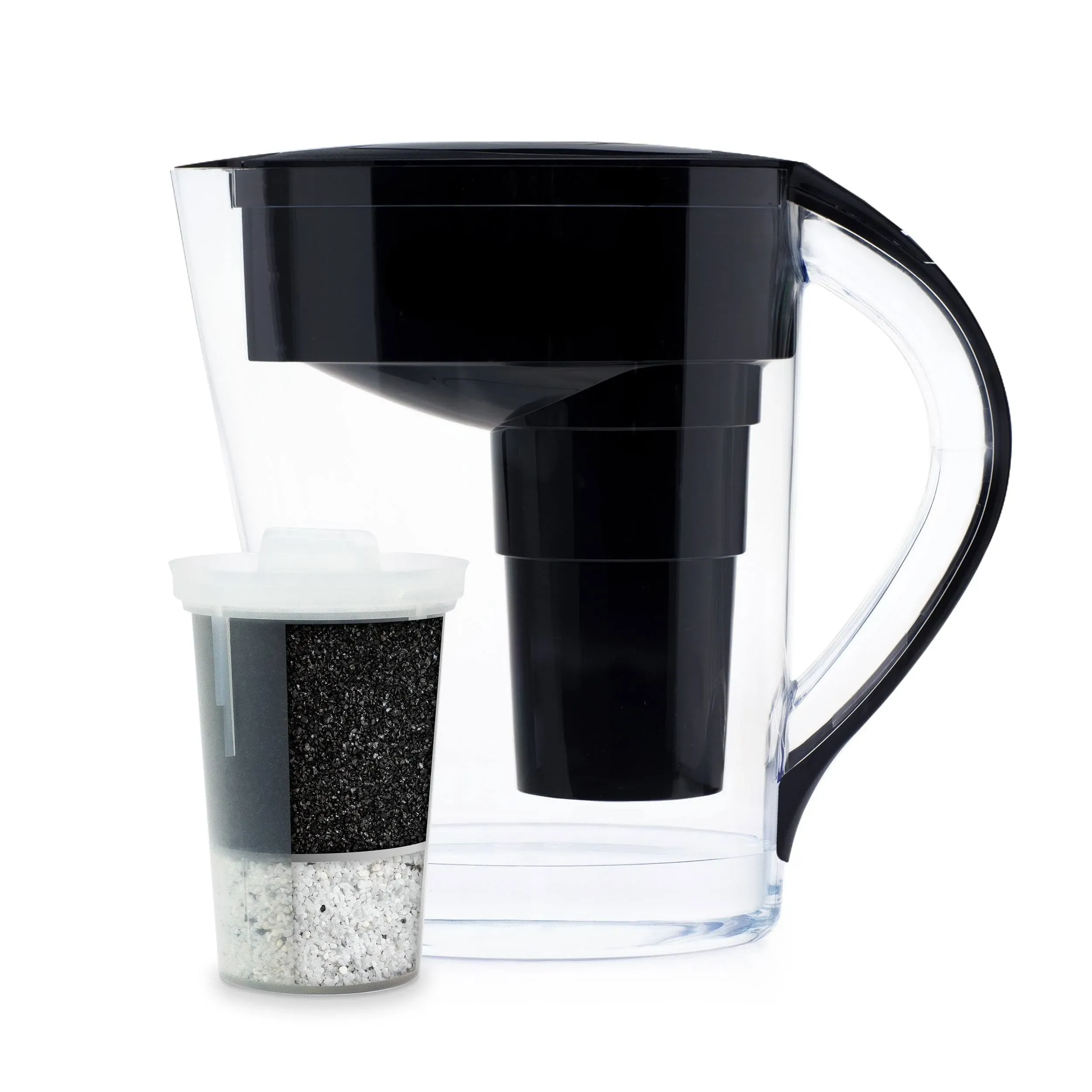 Santevia Water Systems Mina Alkaline Pitcher Black