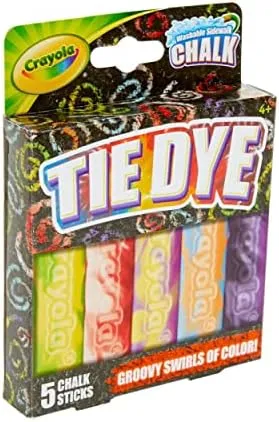 Crayola Tie Dye Chalk 5ct