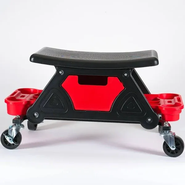 Rhino Bilt Creeper Detailing Seat Rolling Shop Stool w/Tool Storage Mechanic