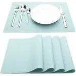 Silicone Placemats Placemats for Kids Placemats Set of 4 Waterproof Heat Resi...