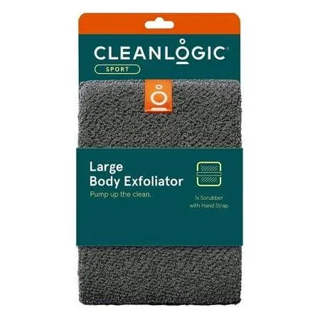 Clean Logic Mens Exfoliating Body Scrubber (Pack of 6)