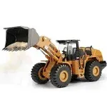 1/50 Scale Diecast Four Wheel Loader Truck Toy, Metal Construction Equipment ...