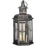 JHY DESIGN Decorative Lanterns-10inc<wbr/>h High Vintage Style Hanging Lantern, Metal