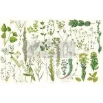 Greenery Tissue Decoupage Paper