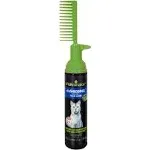 FURminator Tub-Free Deshedding Foam Cat Grooming Comb, 3-oz, Black