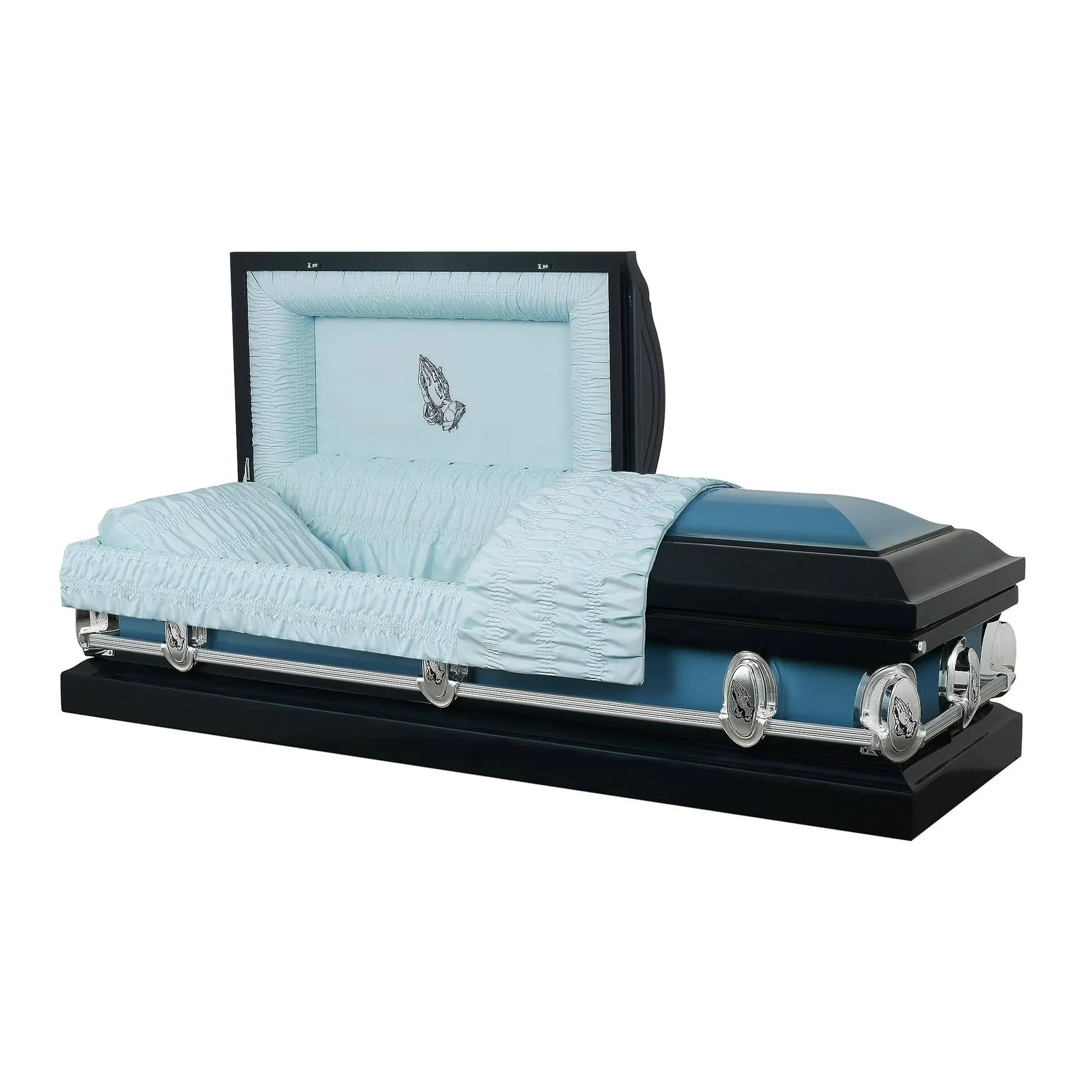 Overnight Caskets The Prayer Funeral Metal Casket