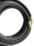 1/2" ID Propane/Natural Gas/Air Hose with two 1/2"Female Flare Fittings, Suitable for RV systems and more (5 feet long)