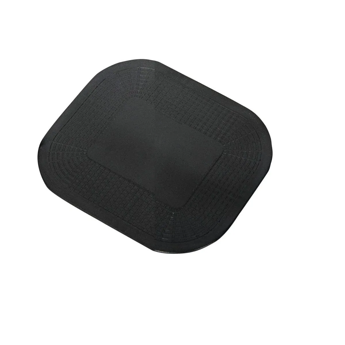 Dycem Non-Slip Rectangular Pad 15 x18 in Black